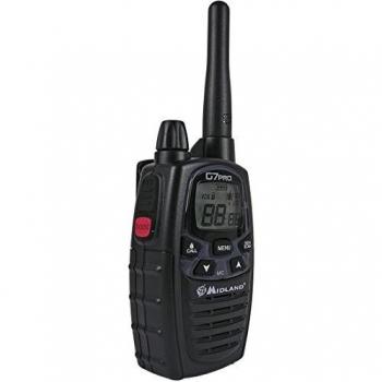 Midland C1090.02 G7Pro PMR-LPD Funksystem mit Steckerlader/4x Akku