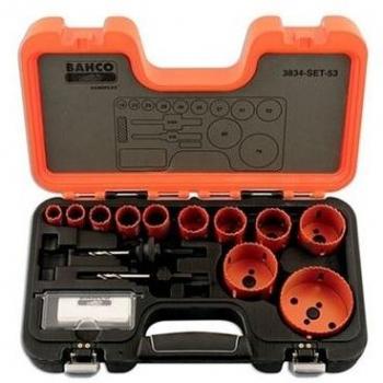 Coffret de scies trépans Bahco 3834-SET-53