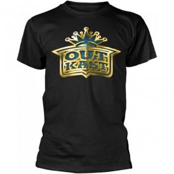 T-Shirt Nero S Logo Outkast