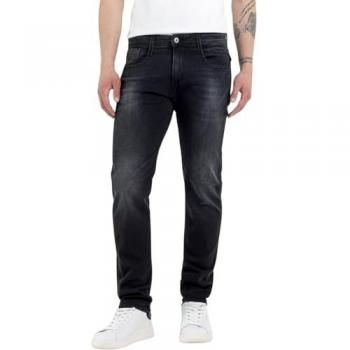 Replay M914: Vaqueros de alta calidad, color gris oscuro