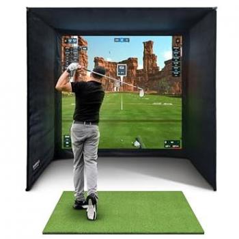 SIM SPACE 4K Golf Enclosure System – 8'2, 2.6 m Length, 2.5 m Width, 1.5 m Height