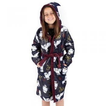 Vanilla Underground Kids-Fleece-Robe in Blau – 9–10 Jahre
