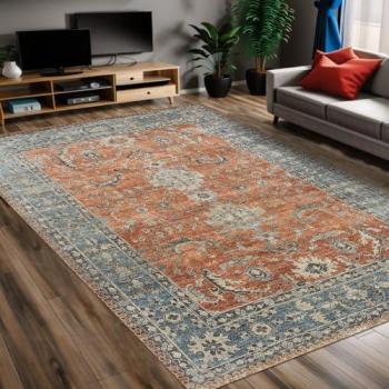 Bamyum Soliel Bedruckter Teppich Chenille-druck, 80 x 150 cm
