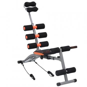 Vidaxl Entraîneur Abdominal En Forme De L avec Cordes Élastiques