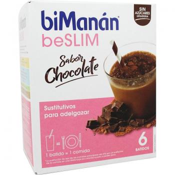 Bimanan Batido Sabor Chocolate 6 porciones