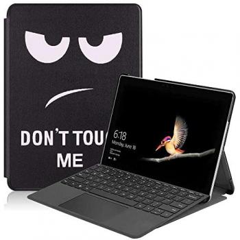 Surface Go 1 / Go 2 / Go 3 – Housse avec Coque Intérieure Rigide « DON’T TOUCH »