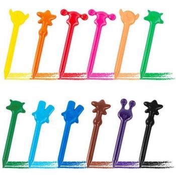12PCs Alien Crayon Drawing Set