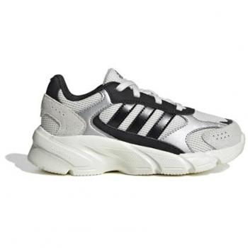 Adidas Sneakers Crazychaos 2000 Off White / Nero / Argento per Bambini