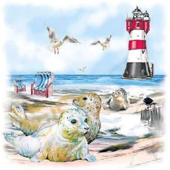 Oceanic Seal Napkin Set