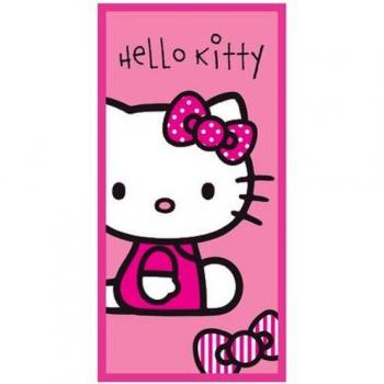 Contorno Nero Asciugamano Hello Kitty Zap