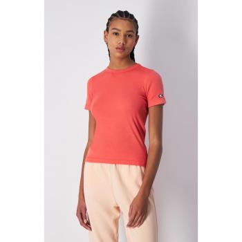 T-shirt Girocollo Con Logo Patch