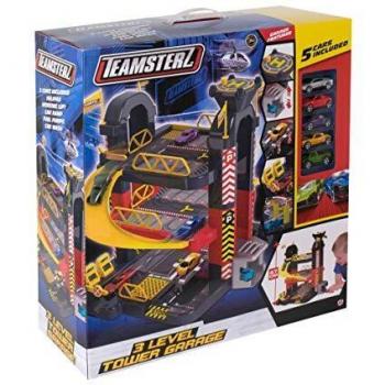 Teamsterz 3 Level Car Garage for Boys and Girls