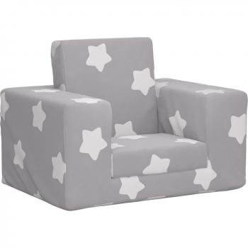 Canapé-Lit Enfant Premium Gris Clair