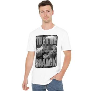 4XL Poltergeist II Print T-Shirt (White)