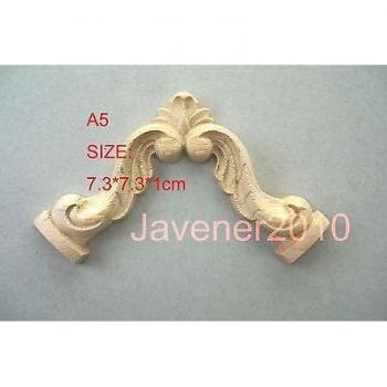 Calcomanía de Esquina de Madera 7.3x7.3cm