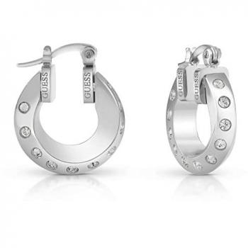 Boucles d'oreilles GUESS (modèle JUBE01487JWRHT-U) en acier inoxydable argent