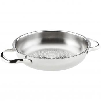 Pfannen‑Set Schulte‑Ufer Romana i – 1‑Teil Edelstahl, Ø 20 cm, Induktionsgeeignet