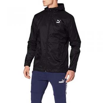 PUMA Herren Classic Black FZ Windbreaker L