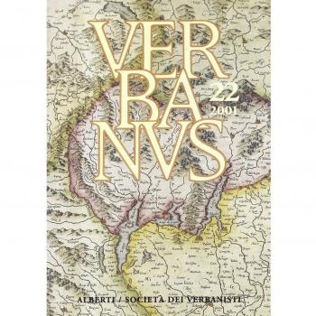 Verbanus. Rassegna per la cultura, l'arte, la storia del lago: 22