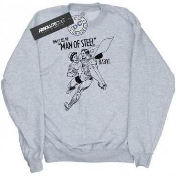 Sweat à Capuche Bébé Superman Steel Femme DC Comics