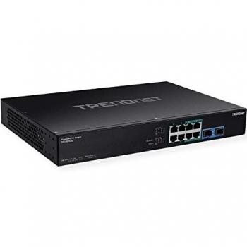 Trendnet TPE-BG102G Switch di Rete Non Gestito Gigabit Ethernet (10/100/1000) Supporto Power over Ethernet (PoE) 1U Nero
