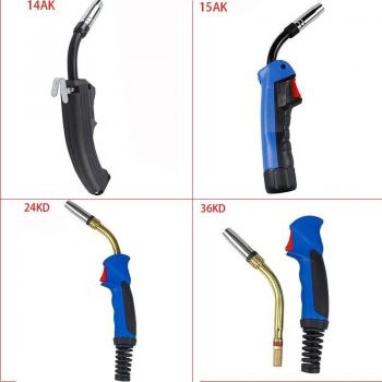 CO2 Mig Mag Welding Torch Air Cooled MB 15AK 14AK Contact Tip Holder