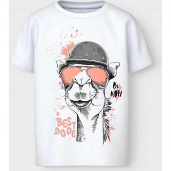 Vany T‑shirt S/S 92 à 122 – version garçon – blanc