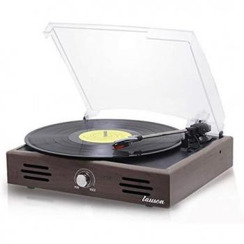 LAUSON JTF036 Retro-Stereo Plattenspieler inkl. eingebautem Lautsprecher