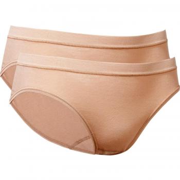 Conta Damen-Hüftslip 2er-Set, haut Feinripp, Universell