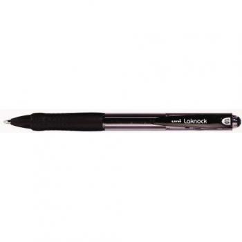 BOLIGRAFO UNI-BALL LAKNOCK SN-100 RETRACTIL COLOR NEGRO