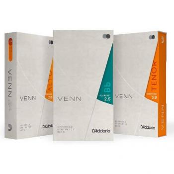 D'Addario VENN Alto Saxophone Reed G2 1-Pack