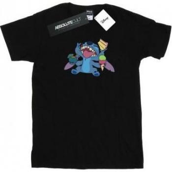 T-shirt Cotone Lilo e Stitch Munchies Donna
