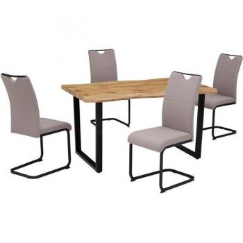 HELA GISELLE Essgruppe, modernes Design mit Metallgestell