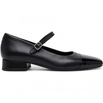 Vagabond Debbi Leather Mary Jane Shoes for Women, UK 4