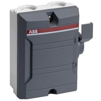 ABB 3-poliger Sicherheitsschalter mit Hilfskontakt