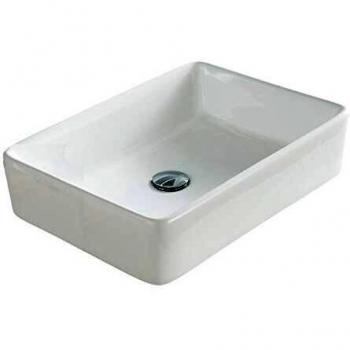 Aufsatzwaschbecken NT3155 – 58 x 38,5 cm – Badkeramik, modernes Design, langlebig
