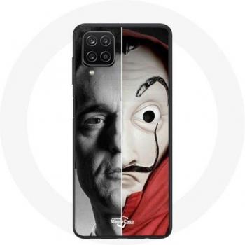 Custodia protettiva per Samsung Galaxy A22 4G Maschera Berlin La Casa di Carta Split