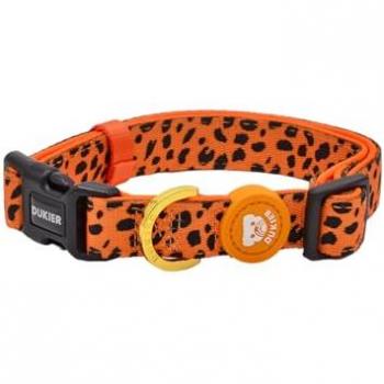 Coleira Canina Dukier Cheetah Gold