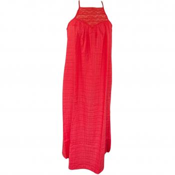 Superdry Rückenfreies Strandkleid lang mit Spitze für Damen