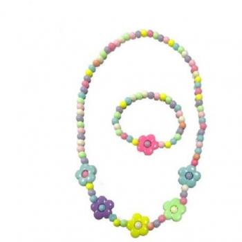 Nice Precious Springflowers Set Collana e Bracciale