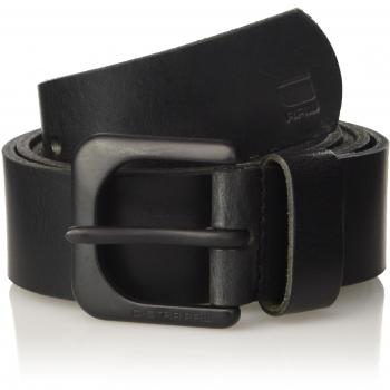 G-Star para hombre. Cinturón de piel Zed negro G-Star