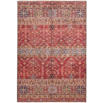 Kayoom Teppich in Multi / Rot, 100% Polyester – 330 × 230 cm (LxB)