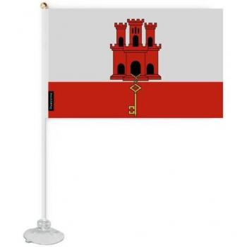20 cm x 30 cm Gibraltar Flag Pillow – Full‑Color, Double‑Sided Print – Strong Polyester