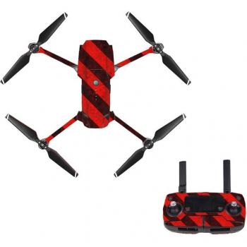 Piel Protectora Mavic Pro Rojo Negro