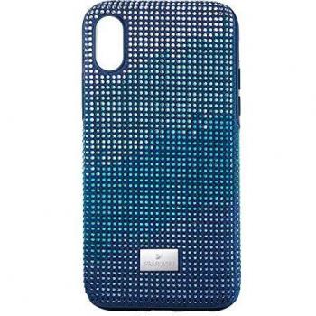 Cover Azzurra Crystalgram Swarovski per iPhone X/XS