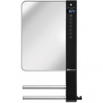 Radialight WINDY Visio: Termoventilatore da Parete 1800 W con Portasalviette e Specchio