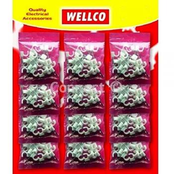 Wellco 4mm Flat Cable Clips