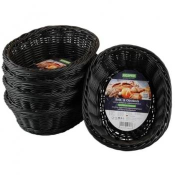 KESPER® 5er Set Brotkörbe, Breite 25 cm