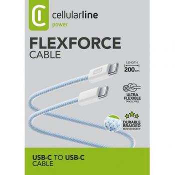 Cavo Dati USB-C 2m Siliconato Telato