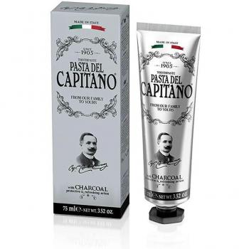 Pasta del Capitano Dentífrico Blanqueador con Carbón 75ml